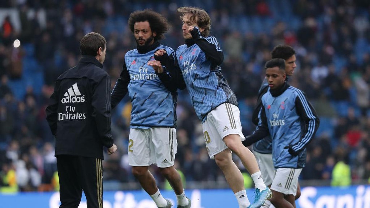 Real Madrid mengumumkan bahwa Luka Modric dan Marcelo positif COVID-19 (Foto: Getty Images/Gonzalo Arroyo Moreno)
