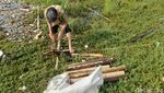 Musim Hujan, Sampah Penuhi Waduk Jatigede, Sumedang