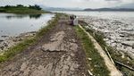 Musim Hujan, Sampah Penuhi Waduk Jatigede, Sumedang