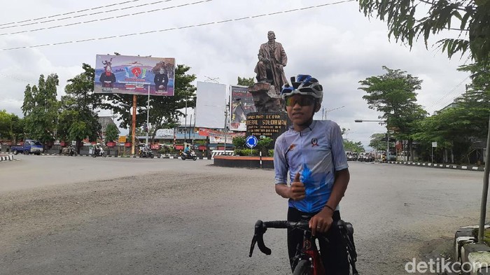 Pelajar SMPN 1 Kesihan Cilacap nekat gowes ke Semarang untuk temui Gubernur Jateng Ganjar Pranowo