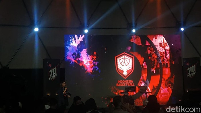 Emblem atau logo baru yang diluncurkan Perbasi.
