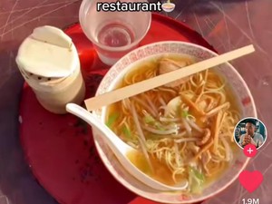 Pria Ini Cicip Ramen Termurah di Jepang, Kedainya Bikin Gagal Fokus