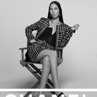 Inilah penampilan Quannah saat menjadi model untuk Chanel. Quannah sendiri disorot karena memiliki penampilan unik. Foto: dok. Instagram/@quannah.rose