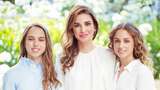 8 Foto Cantiknya Ratu Rania dari Yordania dan 2 Putrinya yang Beranjak Dewasa