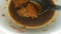 Semur dagingnya juga tak kalah nikmat. Rasanya lebih manis dan gurih. Foto: detikFood/Yenny Mustika Sari