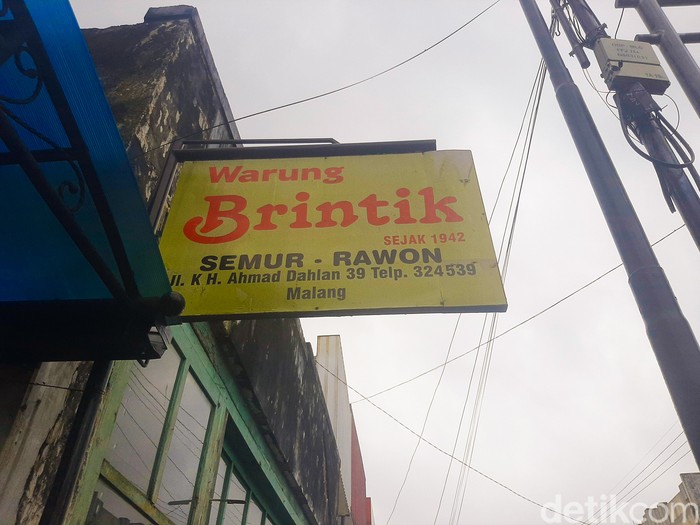Rawon Brintik Rawon Brintik; Warung Rawon Tertua di Malang Sejak Tahun 1942