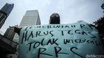 Sengketa Laut Natuna Utara, Massa Demo di Kedubes RRC