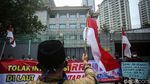 Sengketa Laut Natuna Utara, Massa Demo di Kedubes RRC