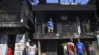 Almonor menggambarkan pemandangan mengerikan di lokasi ledakan. Dia telah melihat lebih dari 50 orang terbakar hidup-hidup dan mustahil untuk mengidentifikasi mereka.