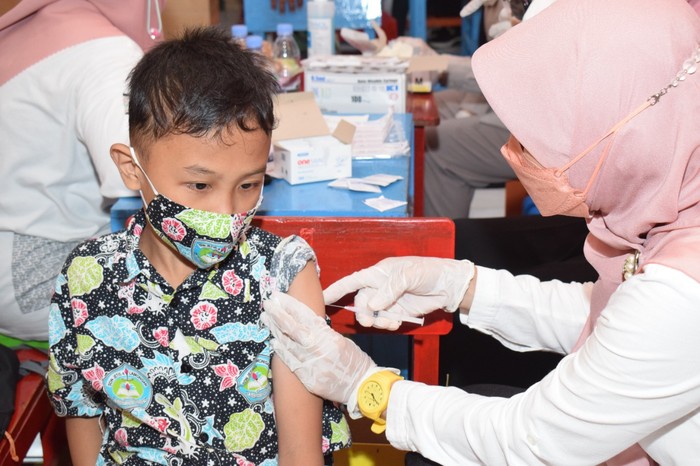 vaksin anak di Lamongan