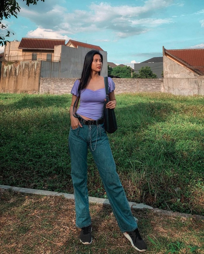 Vinnilya tak sengaja jadi model.