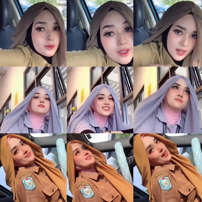 Selain gaya hijabnya, Eis juga kerap mendapat nyinyiran netizen karena penampilannya yang dianggap tak alami. Bahkan tak sedikit warganet menyebutnya telah melakukan operasi plastik. Apa katanya? Kalau menanggapi komentar netizen santai aja sih mau ada yang bilang oplas. Mau ada yang bilang macam-macam tapi sebenarnya before after aku dari awal dari aku zaman dulu sampai sekarang pun ada kok, tuturnya. Foto: Dok. Tangkapan layar akun TikTok@eislucinta.