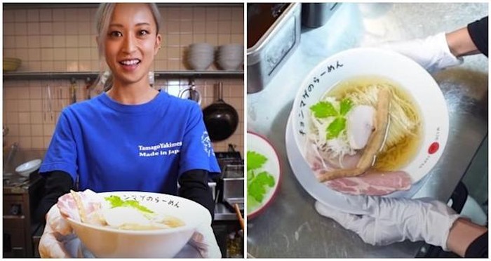Cantiknya Penjual Ramen Ini Bikin Pengunjung Betah Makan di Restorannya