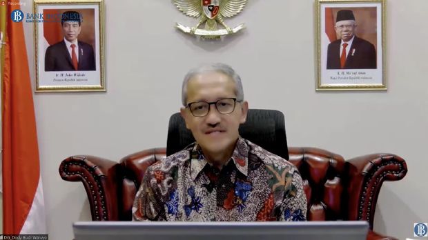Deputi Gubernur Bank Indonesia, Dody Budi Waluyo (Tangkapan Layar via Youtube Bank Indonesia)