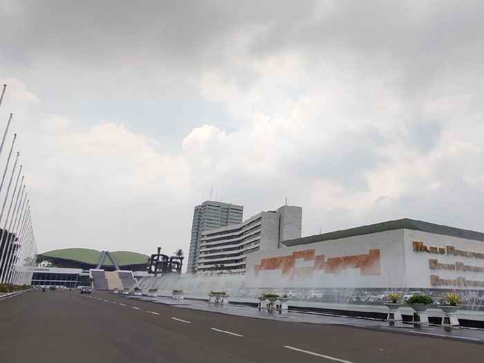 Ilustrasi Gedung DPR (Andhika/detikcom)