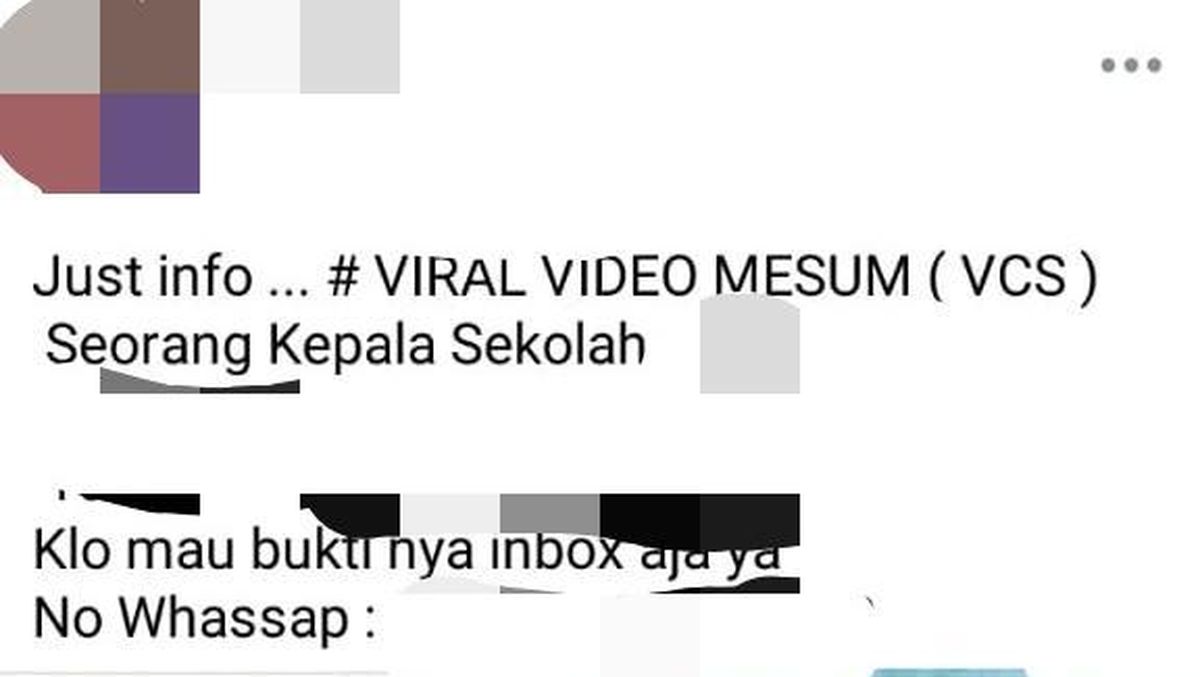 Kepala SMPN di Magetan Viral Diduga Video Call Sex