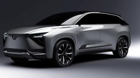 Toyota juga memperkenalkan empat mobil listrik Lexus. Salah satunya adalah Lexus Electrified SUV (Toyota Global)
