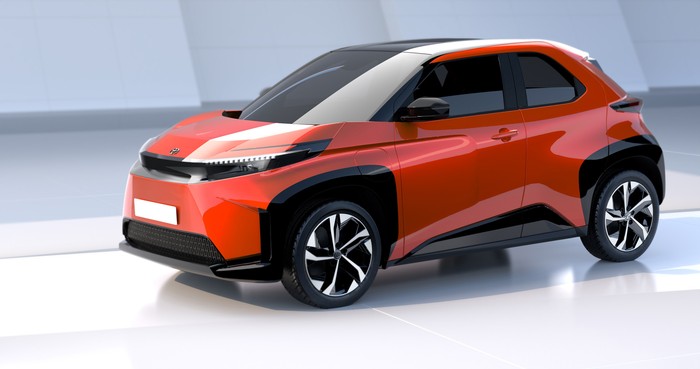 Mobil Listrik Toyota bZ Small Crossover