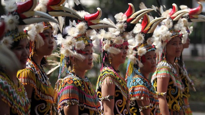 Pakaian Adat Kalimantan Barat Suku Dayak