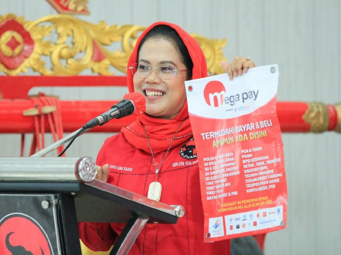 PDI Perjuangan Jatim Sosialisasikan Pembayaran Digital Lewat Mega Pay