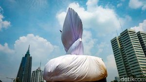 Yuk! Intip Penampakan Proyek Patung Garuda Rp 700 Juta di DPR