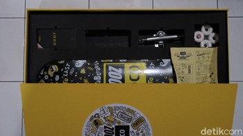 Produk dari kolaborasi ini adalah Poco X Crooz Special Package Box, yang berisi Poco X3 GT varian 8GB/128GB. Foto: detikINET/Anggoro Suryo Jati