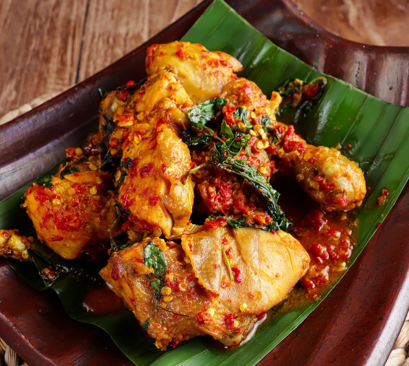 Resep Ayam Kemangi Rica-rica.