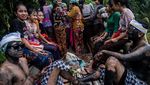 Tradisi Mewarnai Diri Untuk Mengusir Roh Jahat di Bali