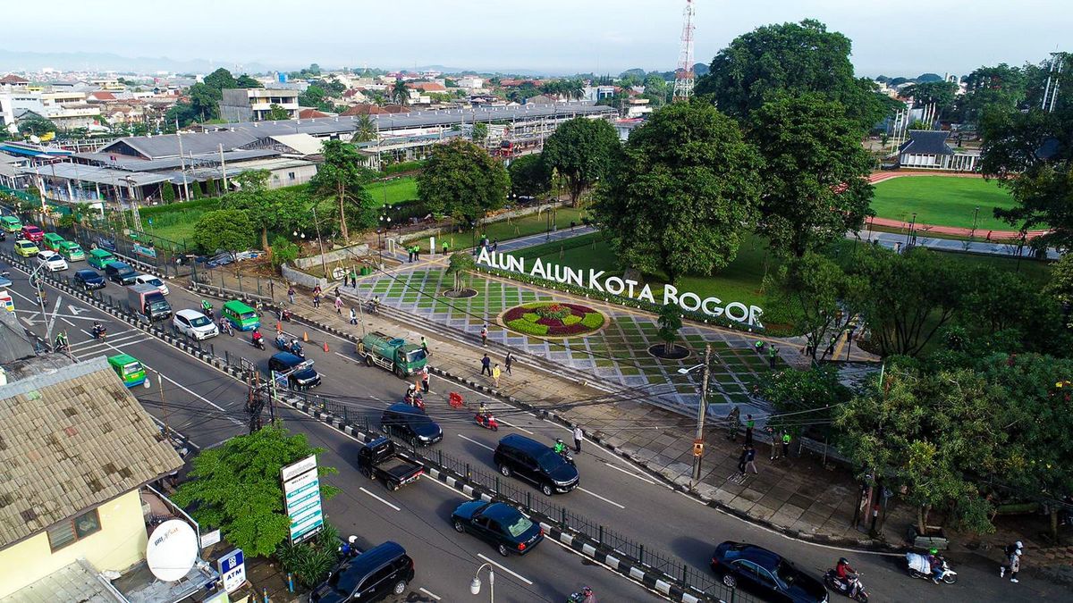 Alun-alun Kota Bogor Diresmikan, Lokasi Strategis dan Ada Alat Gym!