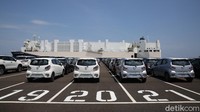 Siang ini rencananya akan dilakukan pelepasan ekspor perdana mobil Toyota di Pelabuhan Patimban. 