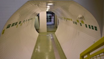 Struktur bangunan Survival Condo memiliki dinding tebal yang diklaim dapat menekuk jika terjadi gelombang kejut nuklir. Foto: Survivalcondo.com