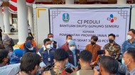 CJ Indonesia Donasi 300 Ribu Roti Setara Rp 3 M ke Korban Erupsi Semeru
