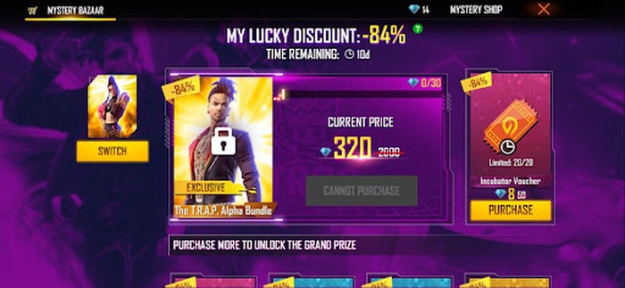 Free Fire Kembali Kedatangan Mystery Shop, Ada Apa Saja?