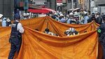 Gedung di Osaka Jepang Terbakar,  27 Orang Dikhawatirkan Tewas