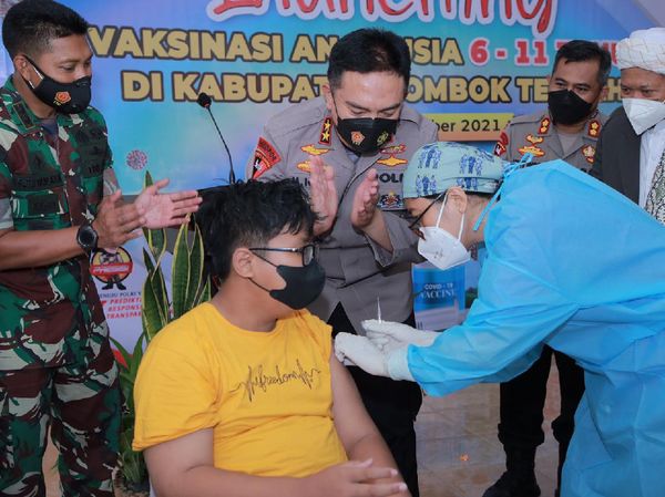 Genjot Vaksinasi Anak di NTB untuk Lindungi Generasi Penerus