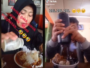 Bikin Ngakak! 4 Kejadian Apes saat Tuangkan Saus dan Kecap ke dalam Makanan