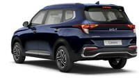 Geser ke bagian belakang, mobil ini mendapatkan lampu belakang LED yang menyambung dengan bagian reflektor di pintu belakang. Tambahan spoiler, lalu bumper yang kekar, serta antena sirip hiu kian menambah sporty mobil ini. Foto: Dok. Kia