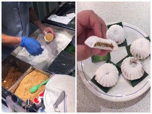 Laris Manis! Kue Putu Jadi Jajanan Favorit di Orchard Road Singapura