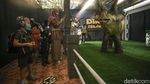 Melihat Dinosaurus dari Dekat di Mal Jakarta