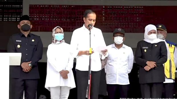 Presiden Jokowi berkunjung ke Ngawi