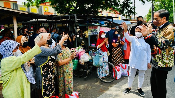 Presiden Jokowi Resmikan Pasar Besar di Ngawi