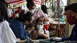 Anak-anak di Jakarta Utara Antusias Ikuti Vaksinasi COVID-19