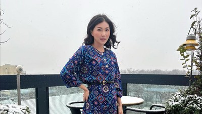 10 Potret Dapur Sarwendah Bergaya Vintage Minimalis, Ada Minimarket!
