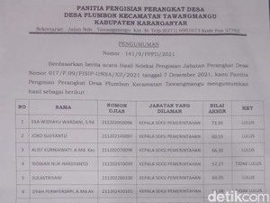 Ini Dalih Kades Viral Pilih Anak Lolos Seleksi Perangkat Desa