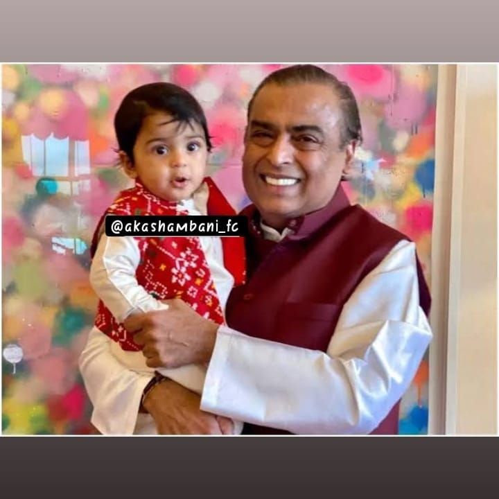 ulang tahun cucu mukesh ambani