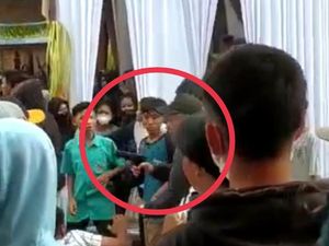Aksi Koboi di Banyuwangi Todongkan Pistol ke Penonton Jaranan yang Viral
