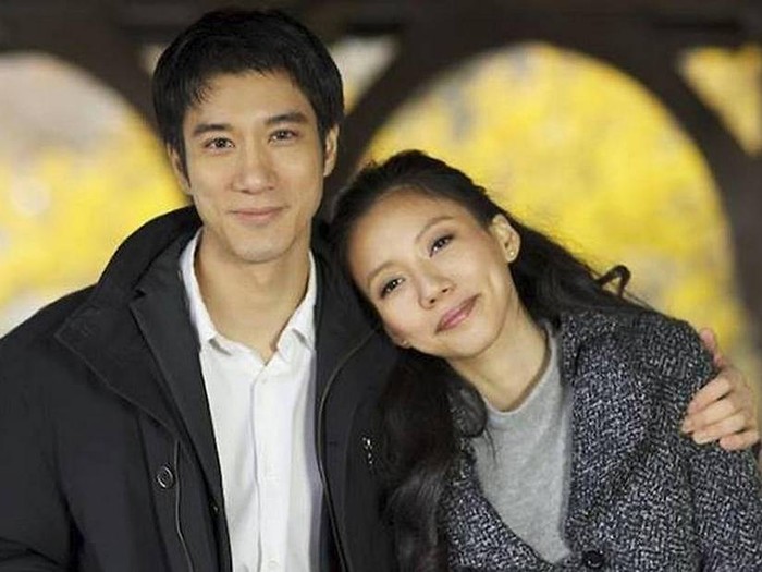 Wang Leehom dan mantan istrinya.