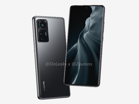 Render desain Xiaomi 12