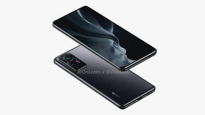 Render desain Xiaomi 12