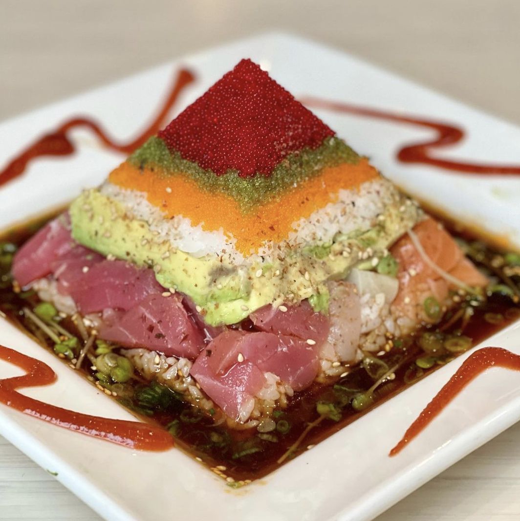 Bukan Sushi Biasa, Ini Crepe Sushi dan Sushi Piramida yang Nyeleneh